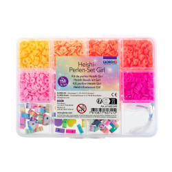 Kit perles Heishi girly 750 pièces - Glorex