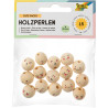 Perles en bois visages mignons