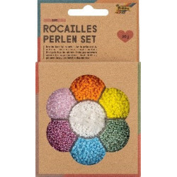 Perles de rocaille Multicolores
