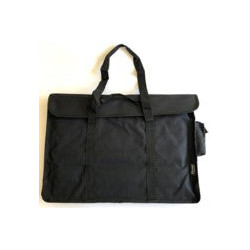 Sac souple noir LUXE en PVC - 3 formats - Format 35x50x6 cm (A3)