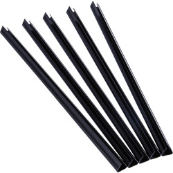 Boîte de 50 baguettes à relier Relido 9 à 12mm A4 noir