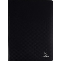 Protège-documents PP OPAK 40 vues, noir