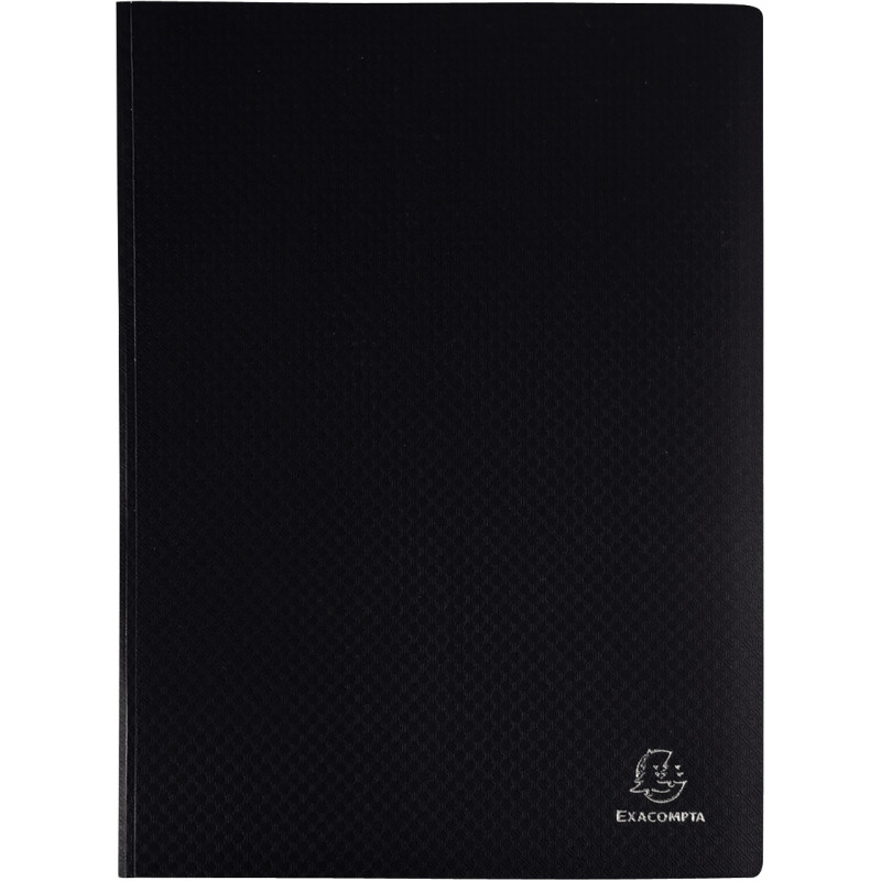 Protège-documents PP OPAK 40 vues, noir