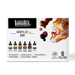 Sets 6 Encres ink 30 ml - 6 x 30ml - Couleurs classiques
