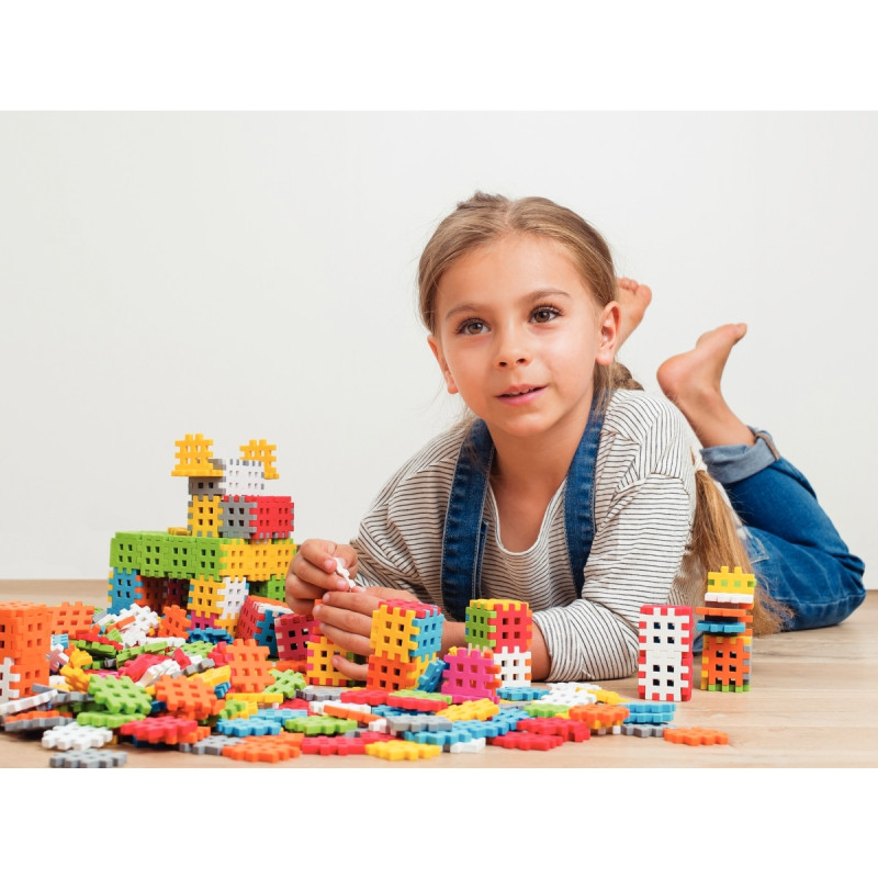Jeu de construction mini gaufres 500 pièces