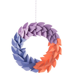 Paquet de 100 feuilles 130g 50x70cm 10 couleurs pastels