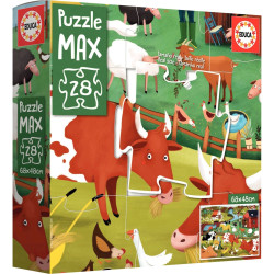Puzzle MAX 28 pièces, la ferme