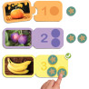 Boite de 10 puzzles progressifs, apprendre à compter de 1 à 10