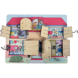 Planche à verrous, la maison