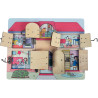 Planche à verrous, la maison
