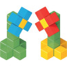 Lot de 64 cubes magnétiques MAGICUBE opaques