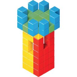 Lot de 64 cubes magnétiques MAGICUBE opaques