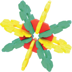 Maxi roues OCTOPLAY 24 cm, 21 pièces