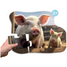 Lot de 10 maxi puzzles progressifs, les animaux et leurs bébés