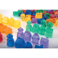 Baril de 72 mini-maisons de tri assortis