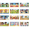 Boite de 12 puzzles duo, respecter la Terre