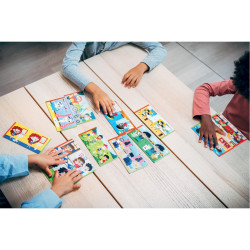 Boite de 12 puzzles duo, respecter la Terre