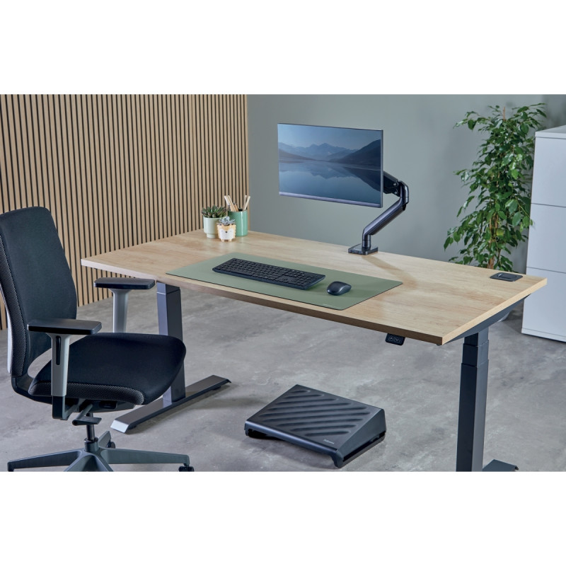 Sous main tapis de bureau gris breyta