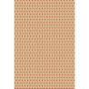 Sachet de 50 pochettes kraft 21x37+7cm pois