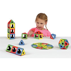 Class set 96 POLYDRON magnétiques