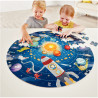 Puzzle rond 102 pièces, le système solaire