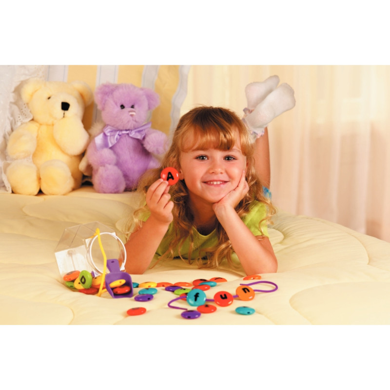 Set de laçage alphabet bonbons