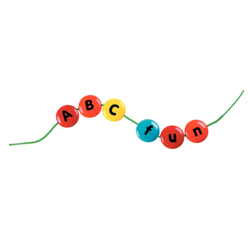 Set de laçage alphabet bonbons