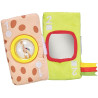 Mes cartes sensorielles en tissu Sophie la Girafe