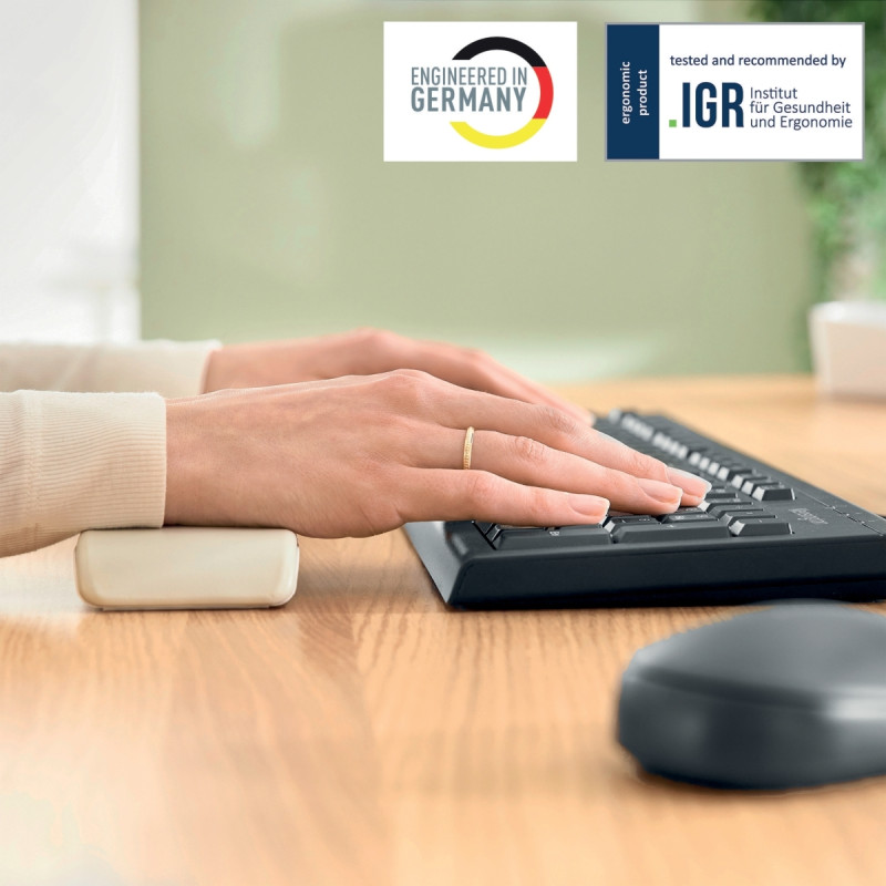 Repose-poignet ajustable pour clavier Ergo Cosy gris
