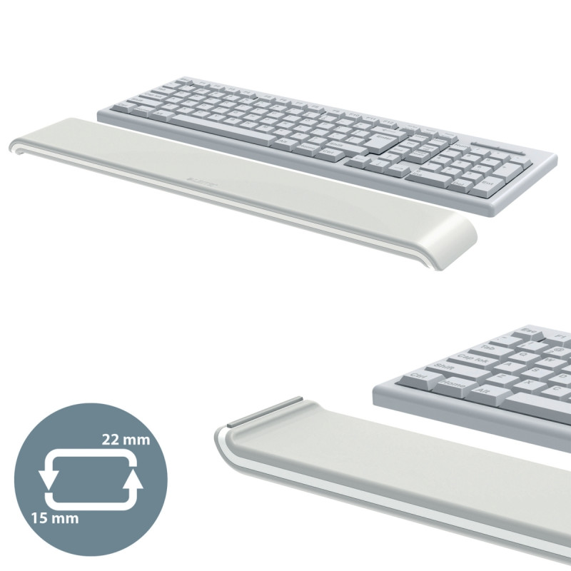 Repose-poignet ajustable pour clavier Ergo Cosy gris