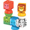 Lot de 70 cubes magnétiques MAGICUBE safari