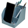 Pot à crayons PEN-WAVE AUTENTIK bleu gris