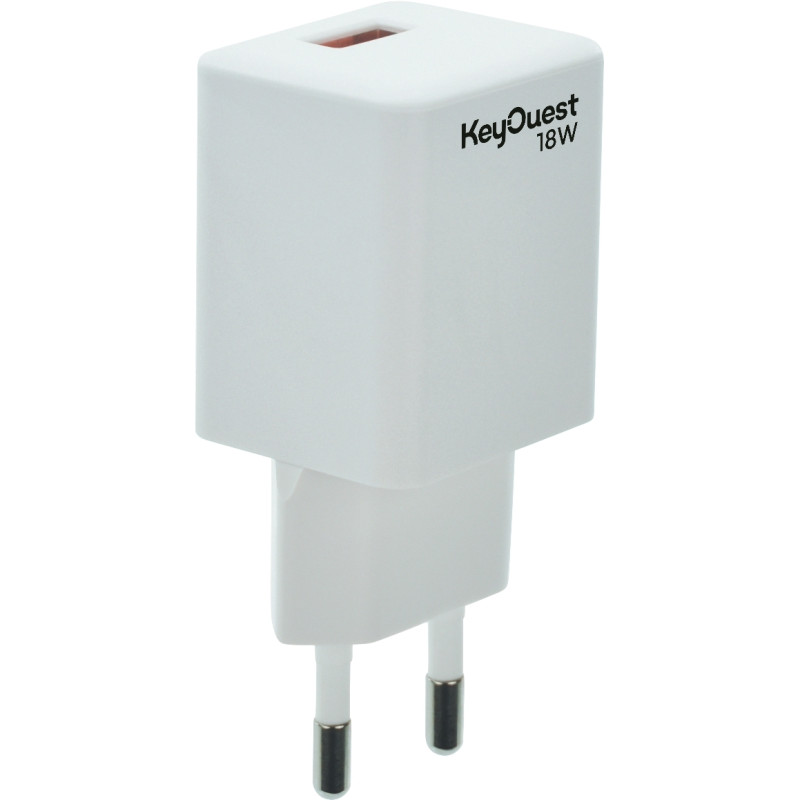 Chargeur secteur 1 port USB-A ultra-rapide blanc