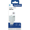 Chargeur secteur 1 port USB-A ultra-rapide blanc