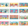 Boite de 12 puzzles duo, préserver l'eau