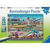 Puzzle XXL 150 pièces, à l'aéroport