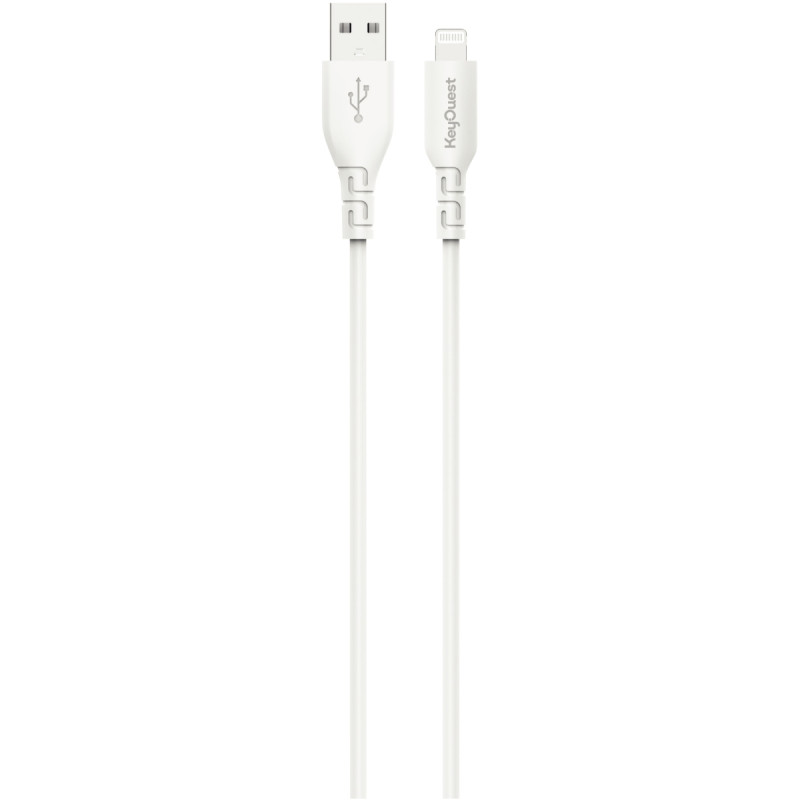 Cordon USB type A vers Lightning 1,2m blanc