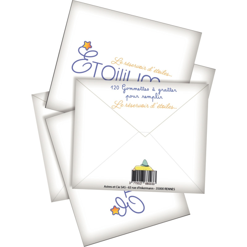 Lot de 600 gommettes pour l'ETOILIUM