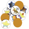 Lot de 600 gommettes pour l'ETOILIUM