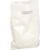 Paquet de 100 sacs plastique blanc 25x32x4cm