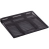Support métal ventilé pour ordinateur portable Mesh noir