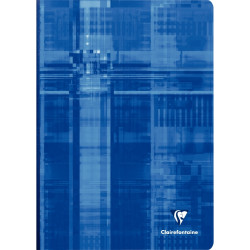 Brochure 192 pages CLAIREFONTAINE, format A4, seyès, papier 90g