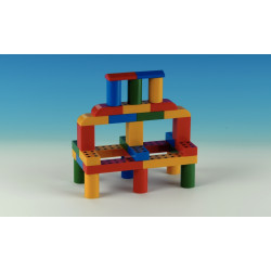 Set MANETICO Junior 98 pièces + 12 fiches modèles