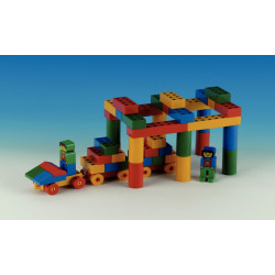 Set MANETICO Junior 98 pièces + 12 fiches modèles
