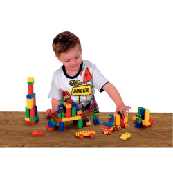 Set MANETICO Junior 98 pièces + 12 fiches modèles