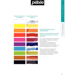 Set de 5 Flacons 45ml d'encre à dessiner végétale, couleurs secondaire