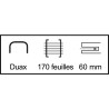 Agrafeuse brocheuse Duax 170 feuilles