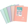 Cahier à reliure intégrale 160 pages KOVERBOOK BLUSH, format A5, ligné