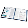 Protège-documents UP-LINE 80 vues, couverture en polypropylène rigide