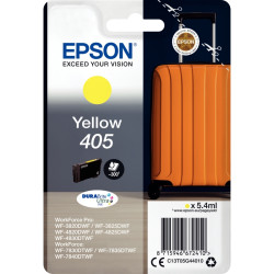 Epson VALISE / 405 cartouche jet d'encre jaune authentique (T05G440)